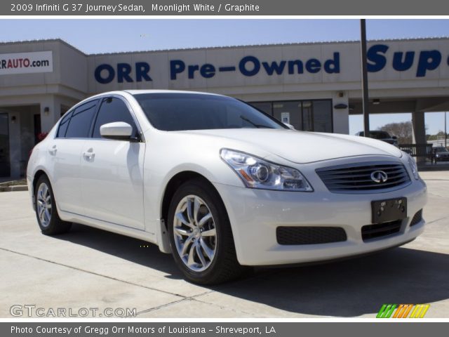2009 Infiniti G 37 Journey Sedan in Moonlight White