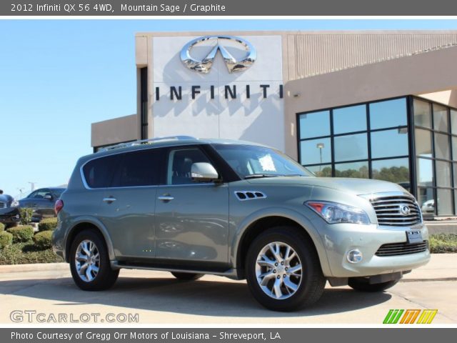 2012 Infiniti QX 56 4WD in Mountain Sage