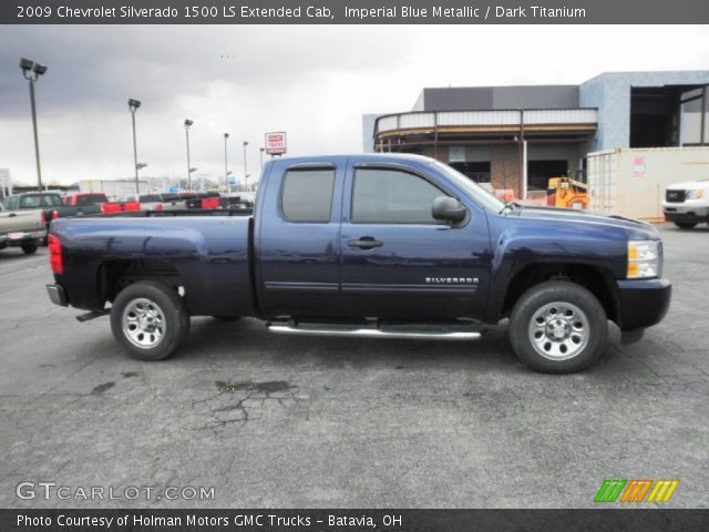 2009 Chevrolet Silverado 1500 LS Extended Cab in Imperial Blue Metallic