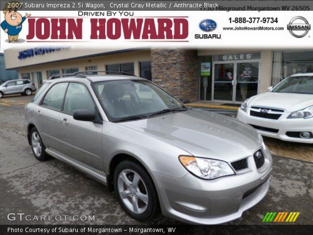 2007 Subaru Impreza 2.5i Wagon in Crystal Gray Metallic