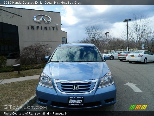 2010 Honda Odyssey EX-L in Ocean Mist Metallic