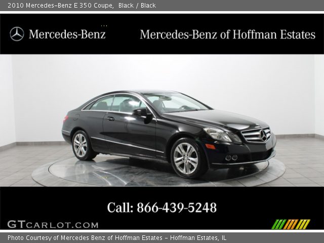 2010 Mercedes-Benz E 350 Coupe in Black