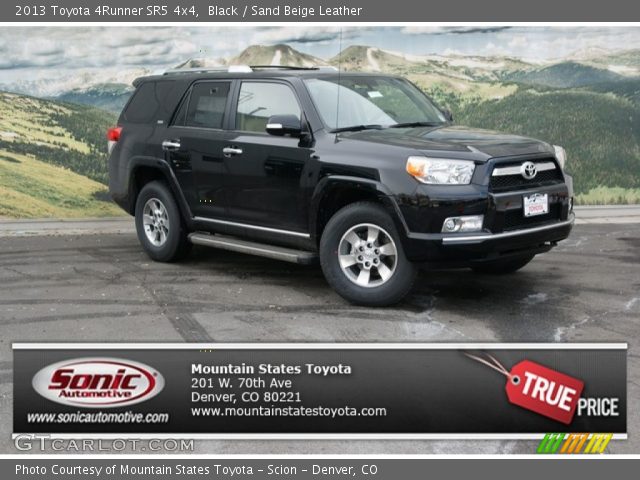 2013 Toyota 4Runner SR5 4x4 in Black
