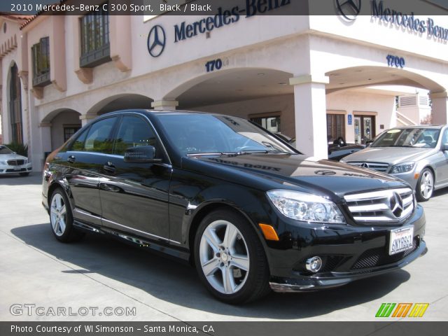 2010 Mercedes-Benz C 300 Sport in Black