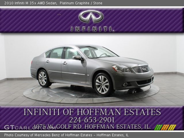 2010 Infiniti M 35x AWD Sedan in Platinum Graphite