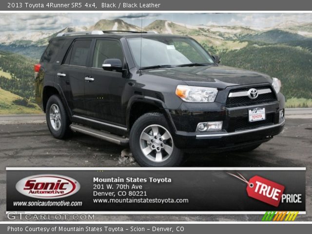 2013 Toyota 4Runner SR5 4x4 in Black
