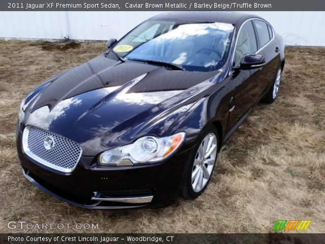2011 Jaguar XF Premium Sport Sedan in Caviar Brown Metallic
