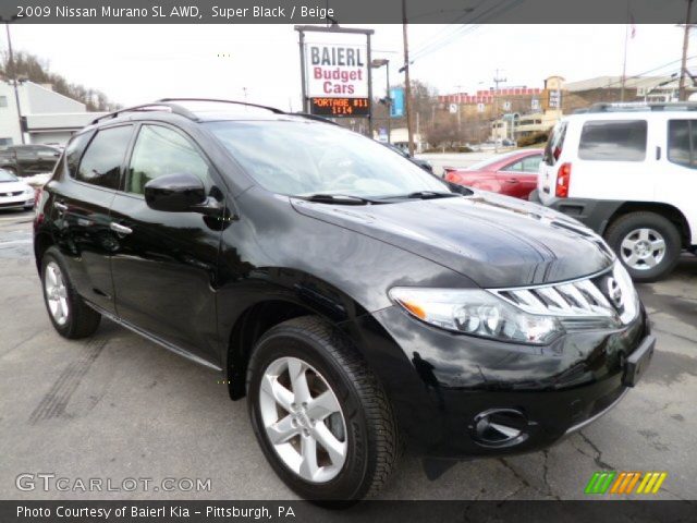 2009 Nissan Murano SL AWD in Super Black