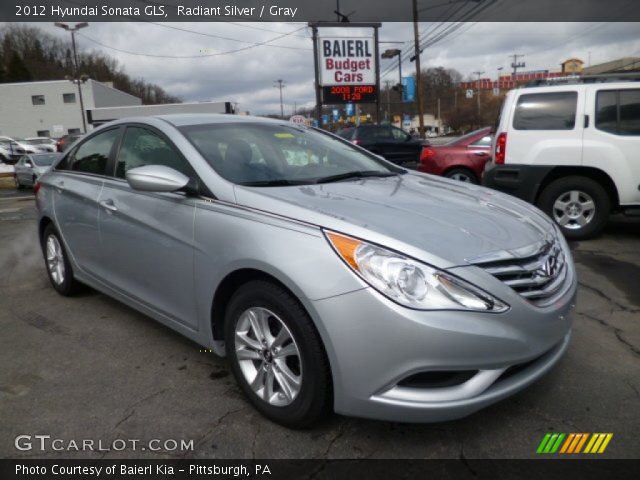 2012 Hyundai Sonata GLS in Radiant Silver
