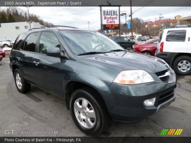 2003 Acura MDX  in Sagebrush Pearl