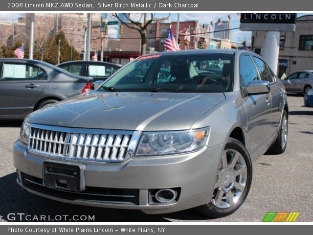 2008 Lincoln MKZ AWD Sedan in Silver Birch Metallic
