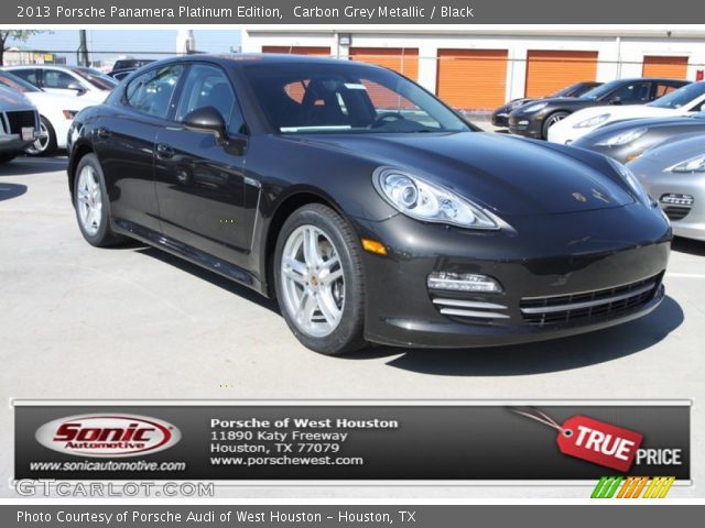 2013 Porsche Panamera Platinum Edition in Carbon Grey Metallic