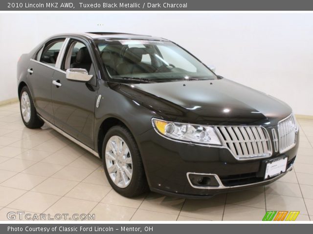 2010 Lincoln MKZ AWD in Tuxedo Black Metallic