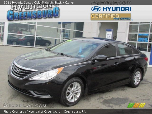 2011 Hyundai Sonata GLS in Midnight Black