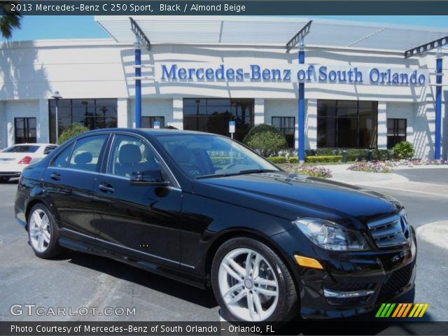 2013 Mercedes-Benz C 250 Sport in Black