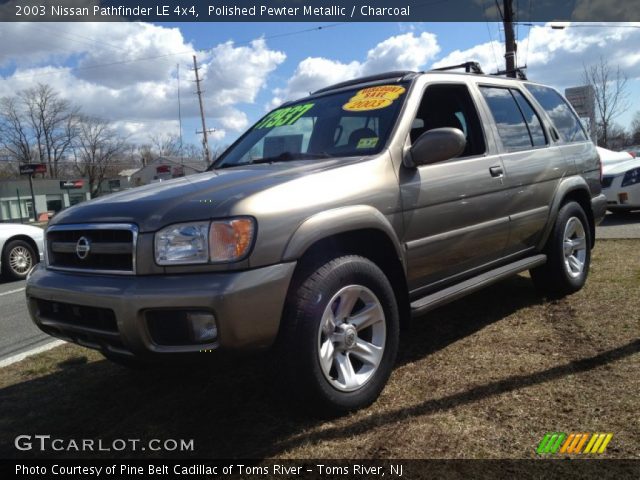 2003 Nissan Pathfinder LE 4x4 in Polished Pewter Metallic