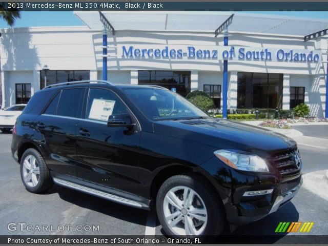 2013 Mercedes-Benz ML 350 4Matic in Black