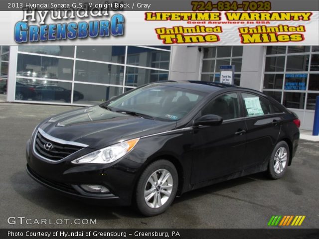2013 Hyundai Sonata GLS in Midnight Black