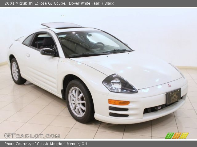 2001 Mitsubishi Eclipse GS Coupe in Dover White Pearl