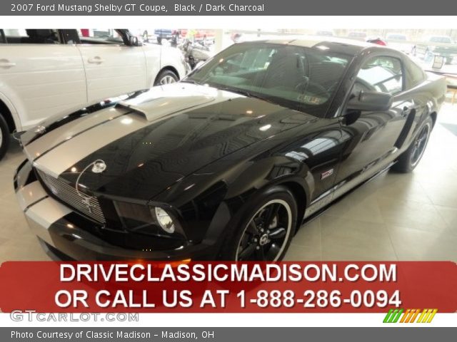 2007 Ford Mustang Shelby GT Coupe in Black