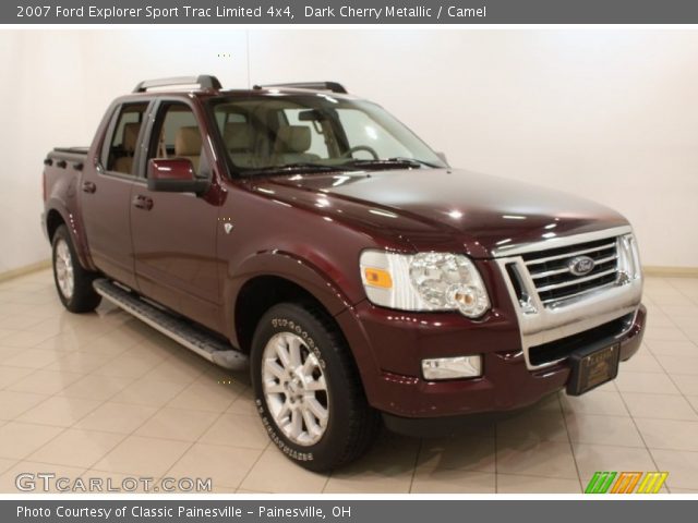 2007 Ford Explorer Sport Trac Limited 4x4 in Dark Cherry Metallic