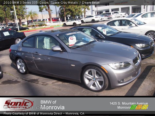 2010 BMW 3 Series 335i Coupe in Space Gray Metallic