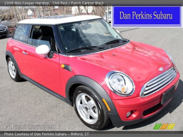 2008 Mini Cooper Hardtop in Chili Red