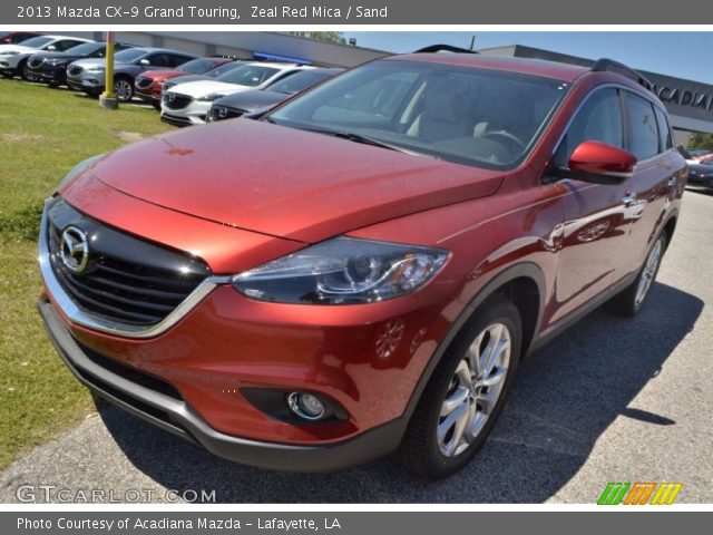 2013 Mazda CX-9 Grand Touring in Zeal Red Mica