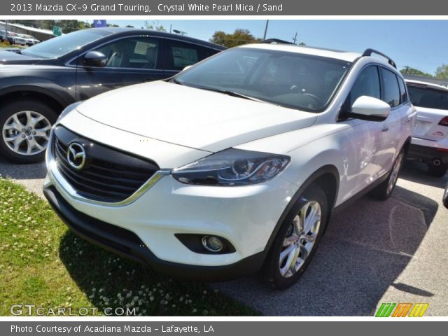 2013 Mazda CX-9 Grand Touring in Crystal White Pearl Mica