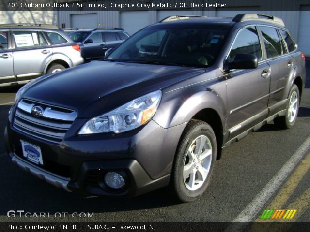 2013 Subaru Outback 2.5i Limited in Graphite Gray Metallic