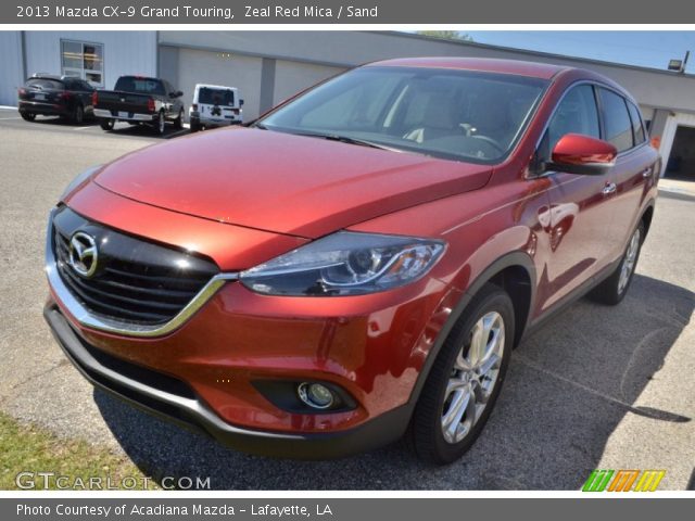 2013 Mazda CX-9 Grand Touring in Zeal Red Mica