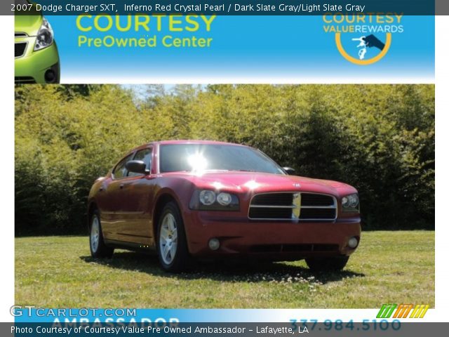 2007 Dodge Charger SXT in Inferno Red Crystal Pearl