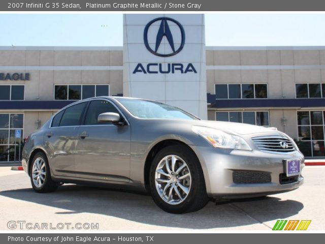 2007 Infiniti G 35 Sedan in Platinum Graphite Metallic