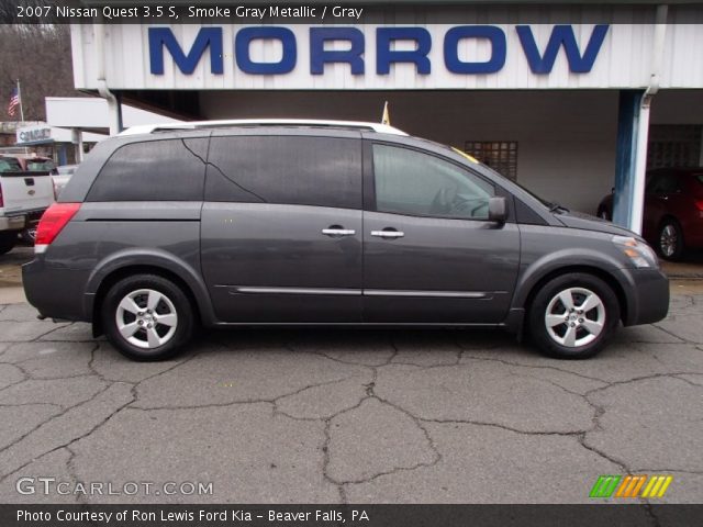 2007 Nissan Quest 3.5 S in Smoke Gray Metallic