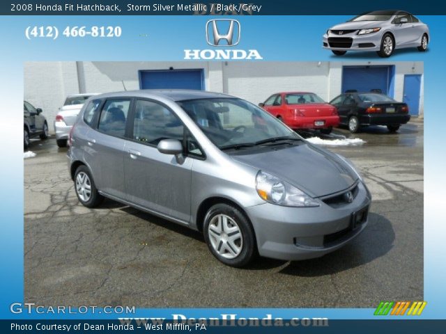 2008 Honda Fit Hatchback in Storm Silver Metallic