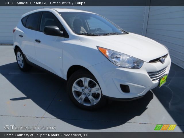 2013 Hyundai Tucson GL in Cotton White