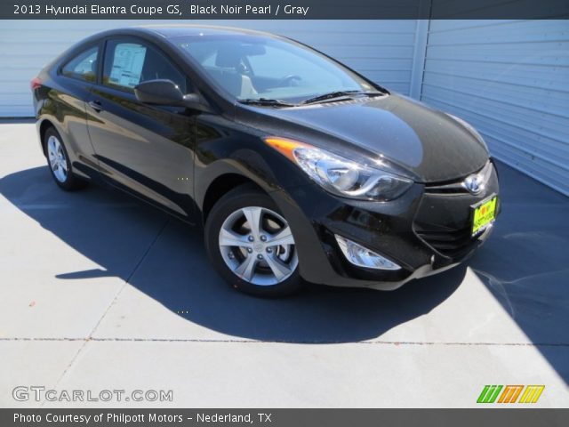 2013 Hyundai Elantra Coupe GS in Black Noir Pearl