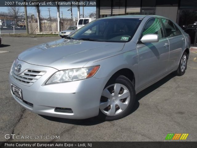 2007 Toyota Camry LE V6 in Titanium Metallic