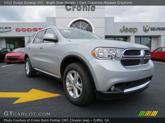 2013 Dodge Durango SXT in Bright Silver Metallic