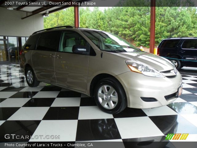 2007 Toyota Sienna LE in Desert Sand Mica