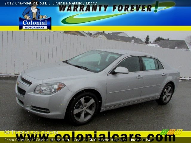 2012 Chevrolet Malibu LT in Silver Ice Metallic