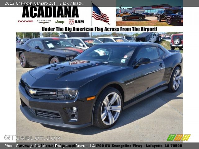 2013 Chevrolet Camaro ZL1 in Black