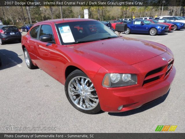 2007 Dodge Charger  in Inferno Red Crystal Pearl