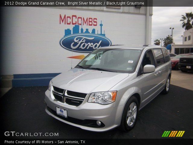 2012 Dodge Grand Caravan Crew in Bright Silver Metallic