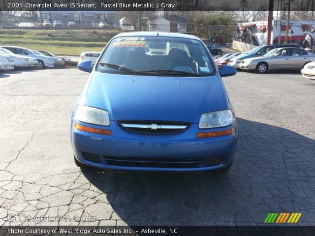 2005 Chevrolet Aveo LS Sedan in Pastel Blue Metallic