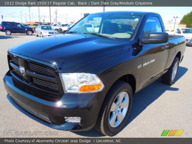 2012 Dodge Ram 1500 ST Regular Cab in Black