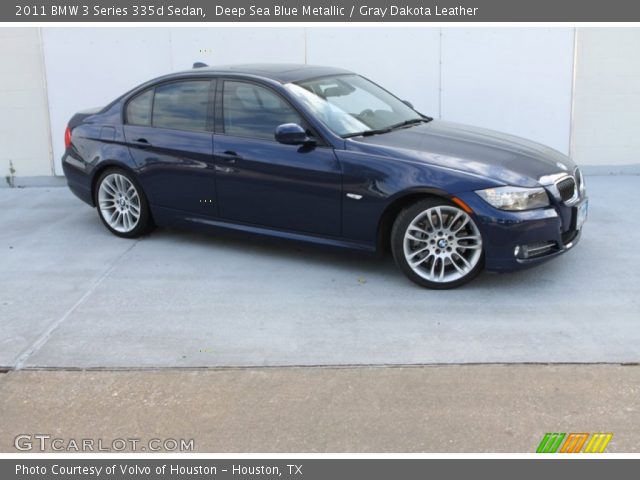 2011 BMW 3 Series 335d Sedan in Deep Sea Blue Metallic