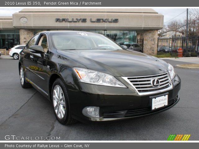 2010 Lexus ES 350 in Peridot Green Mica