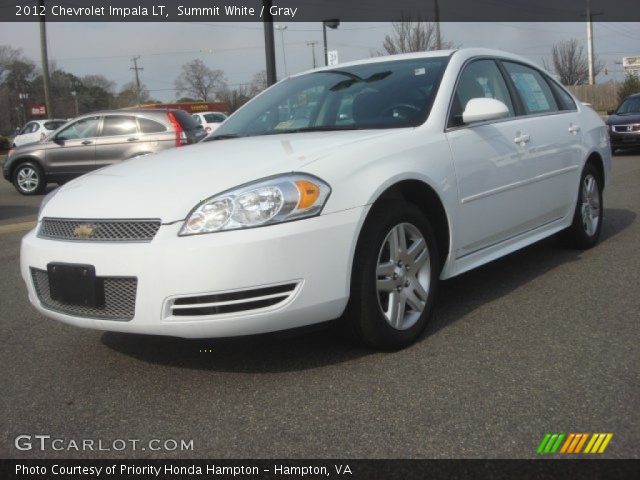 2012 Chevrolet Impala LT in Summit White