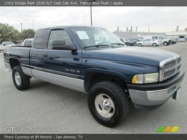 2001 Dodge Ram 1500 SLT Club Cab 4x4 in Patriot Blue Pearl